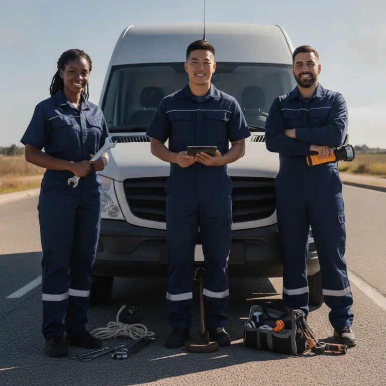 Car Towing team in Johnson City